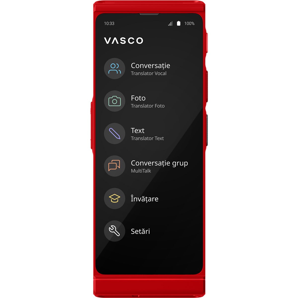 Vasco Translator V4 Ruby Red