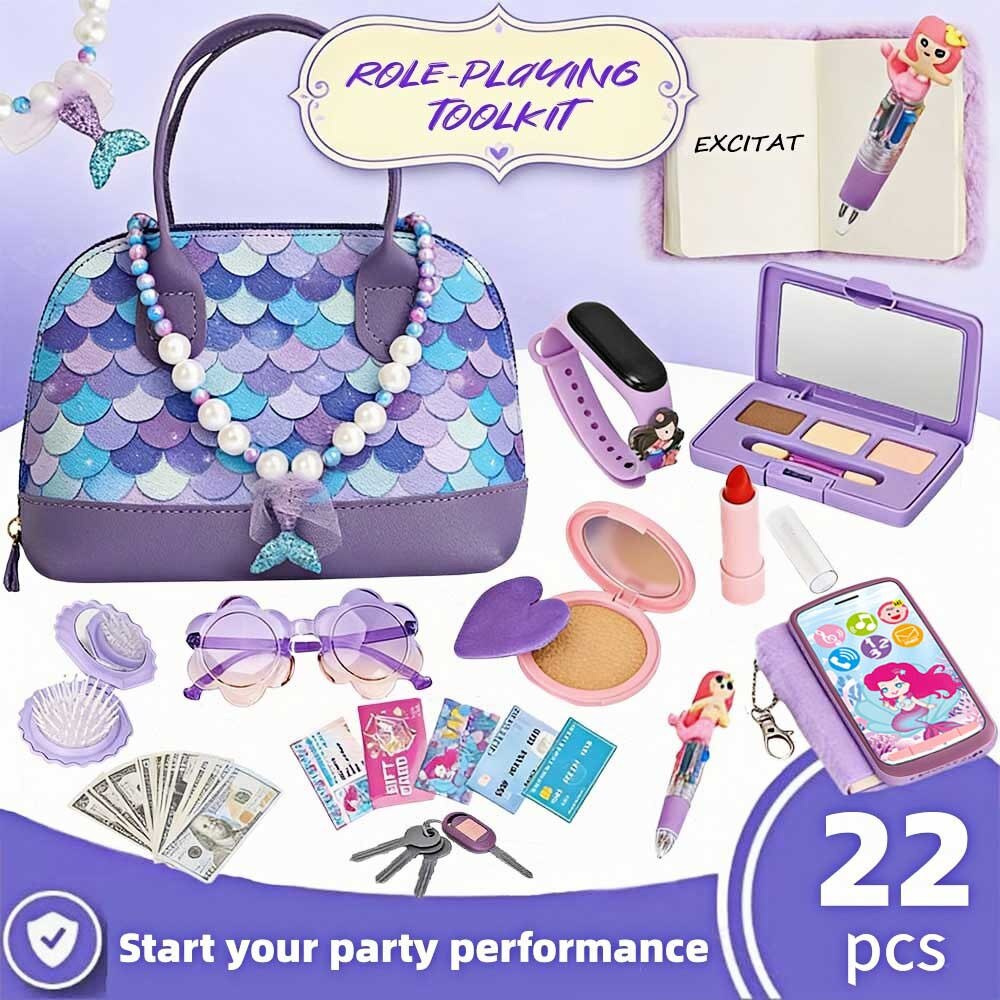 Geantă joc rol Excitat Violet