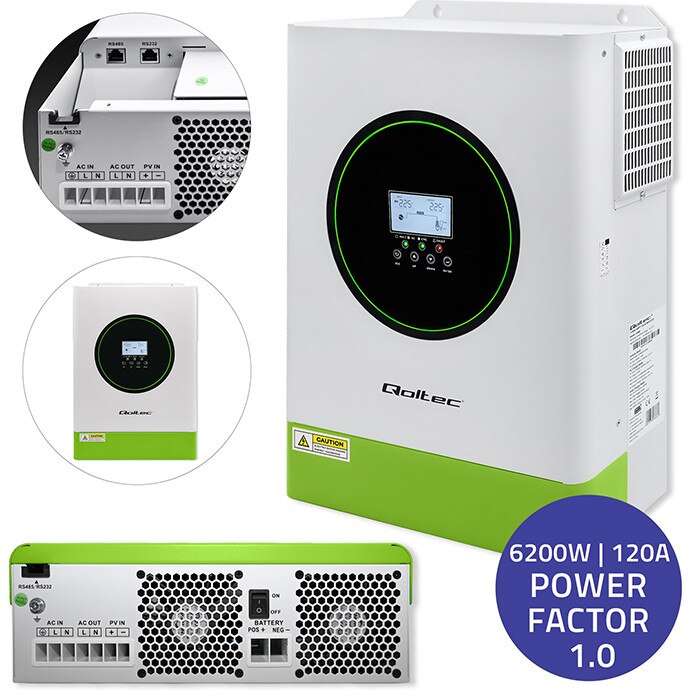 Qoltec 53866 Hibrid 6200W