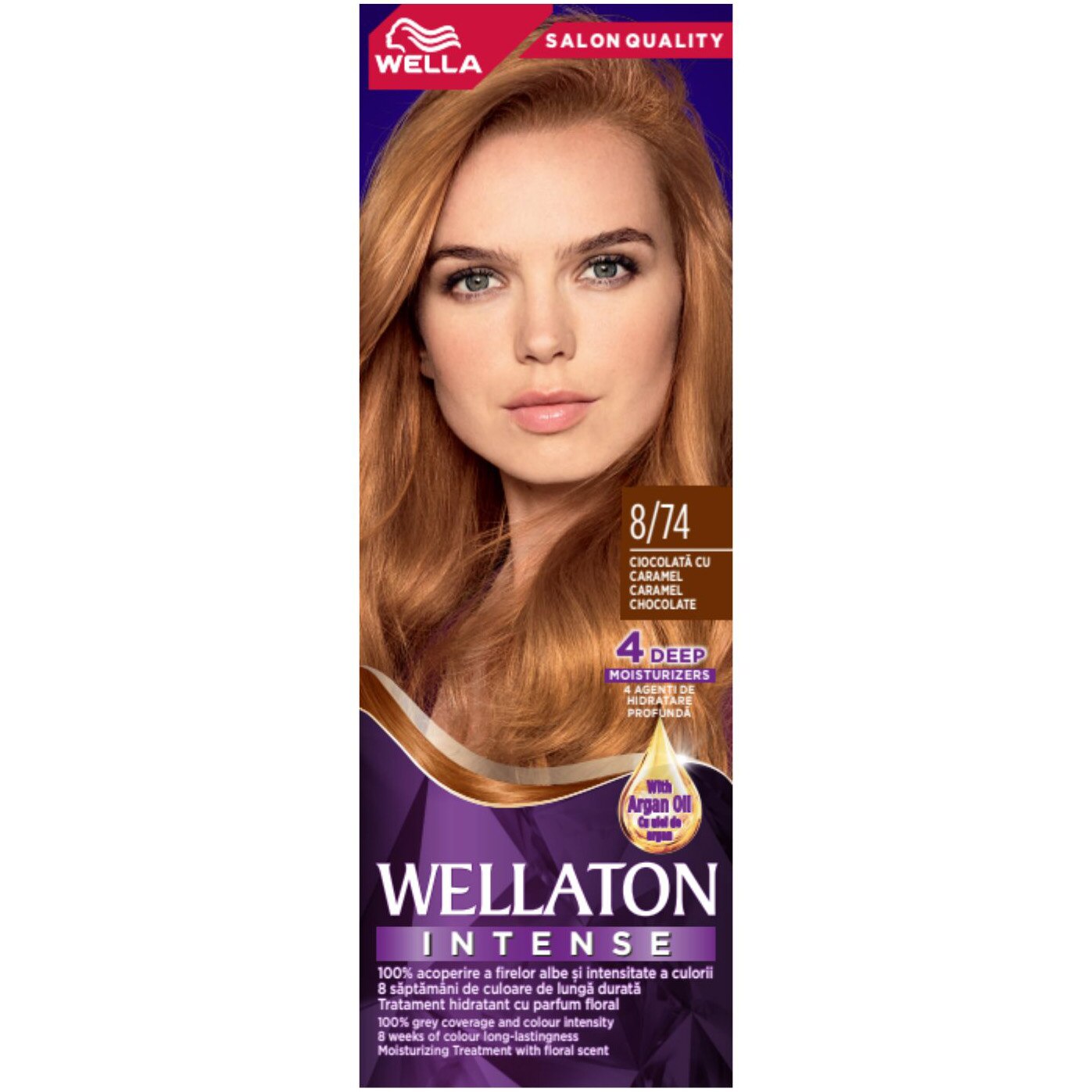 Wellaton Ciocolata cu caramel 8/74