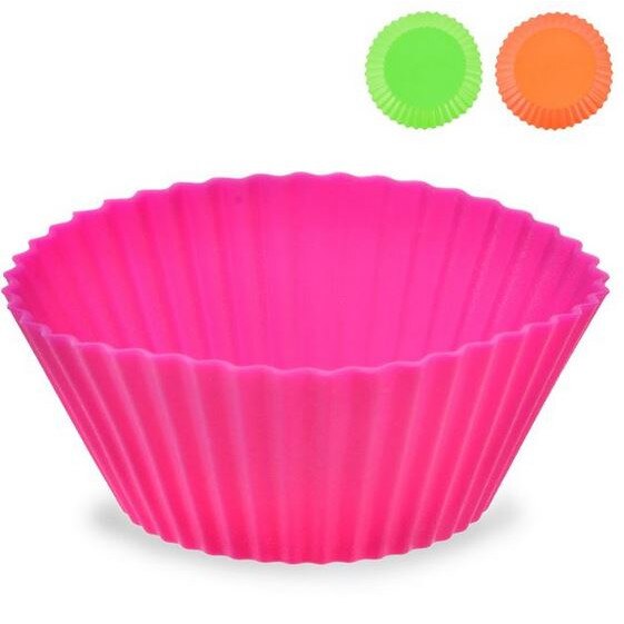 Set 6 forme briose silicon 9x4.5 cm