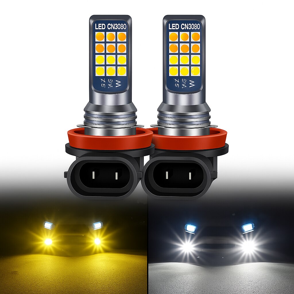 AutoREY H8/H11 Ceată/DRL Dual Color