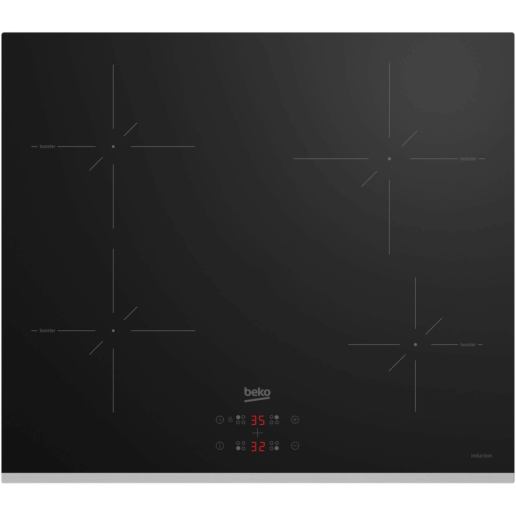 Plită încorporabilă Beko HII64401SMTX