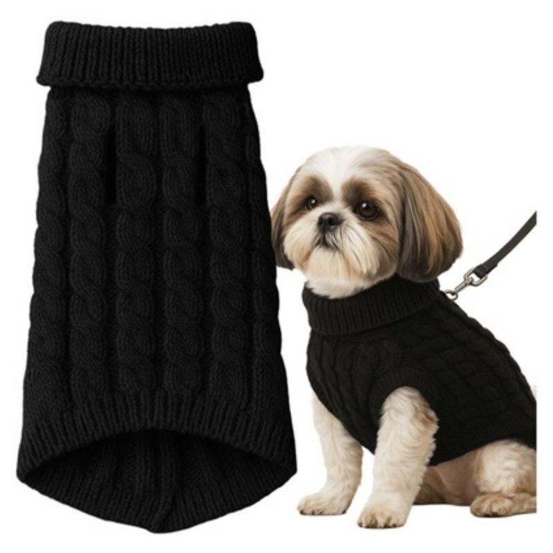 Pulover Purlov Negru L