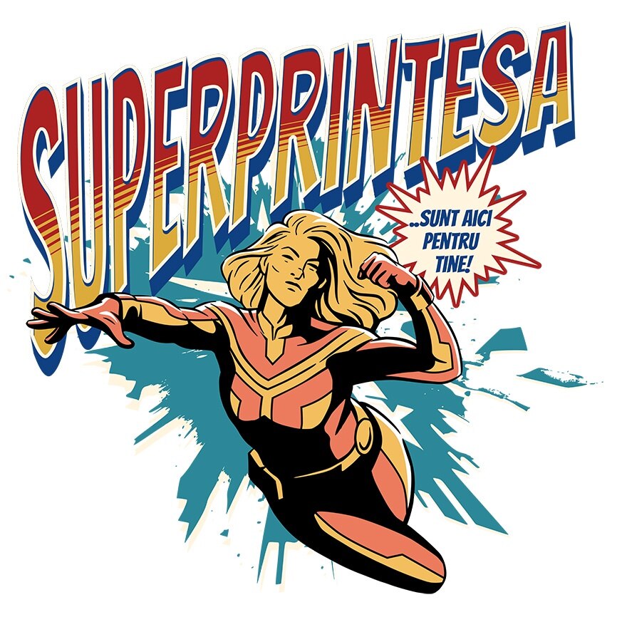 Sticker Super Printesa