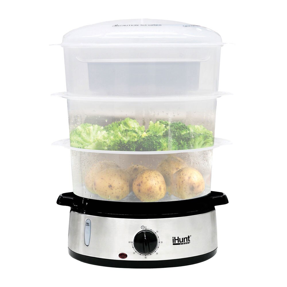 Aparat cu aburi iHunt Bro Food Steamer XXL 9L