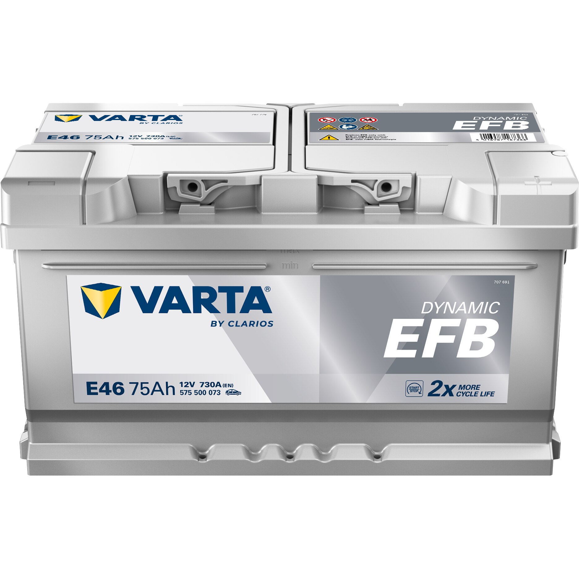 Varta Dynamic EFB 75Ah