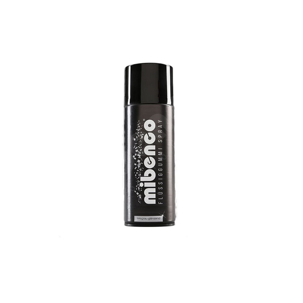 Spray Vopsea Cauciucata Mibenco Gri Deschis Lucios