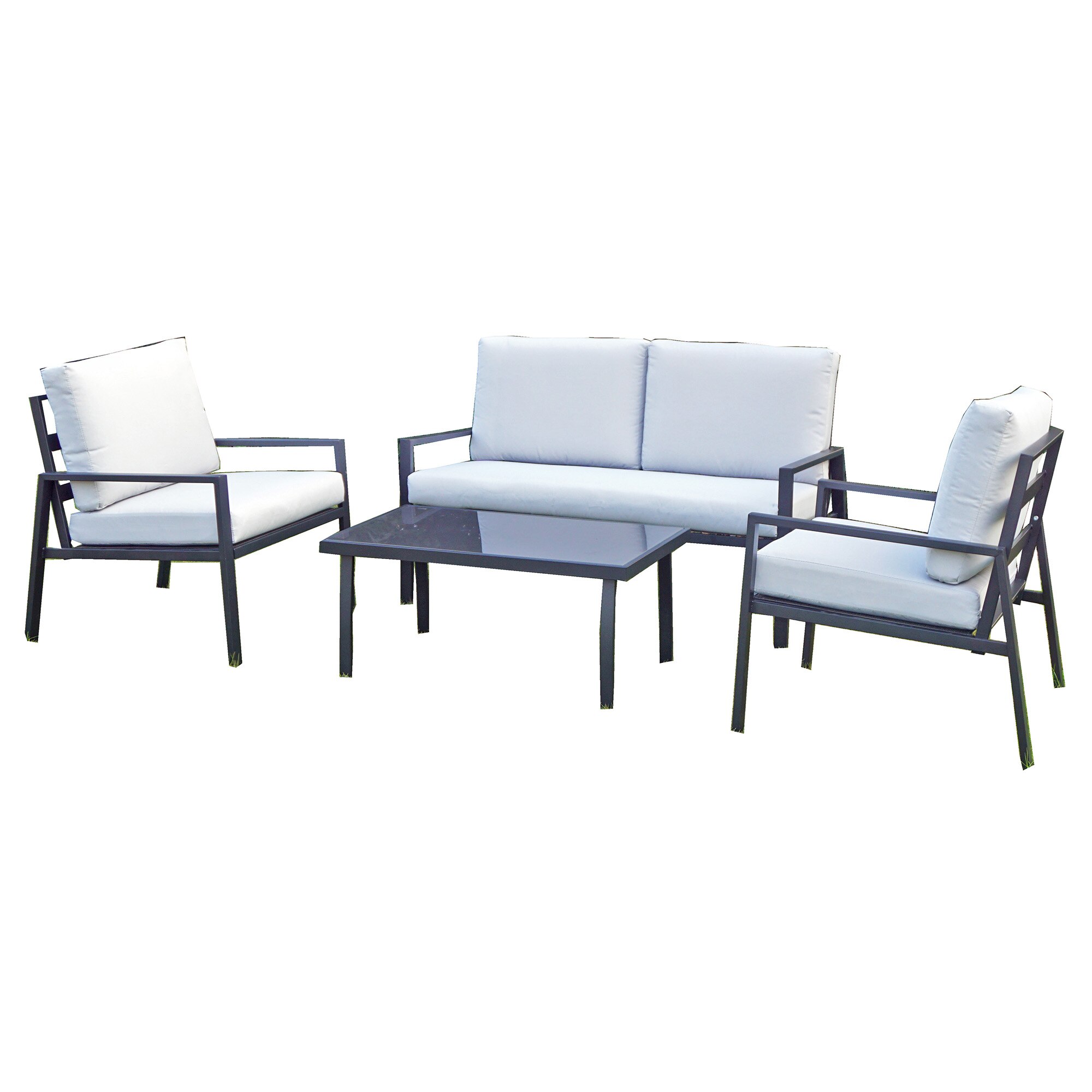 Set Kring Berga Gri 4 Piese