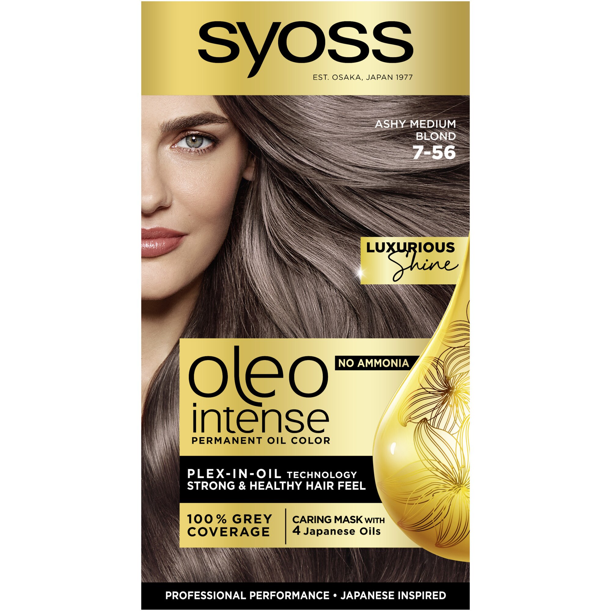 Syoss Oleo Intense 7-56 Blond Mediu Cenusiu