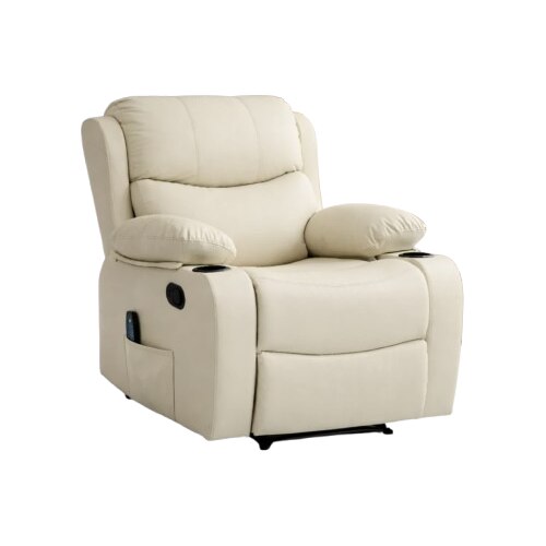 TOPSCAUNE Recliner Piele Bej