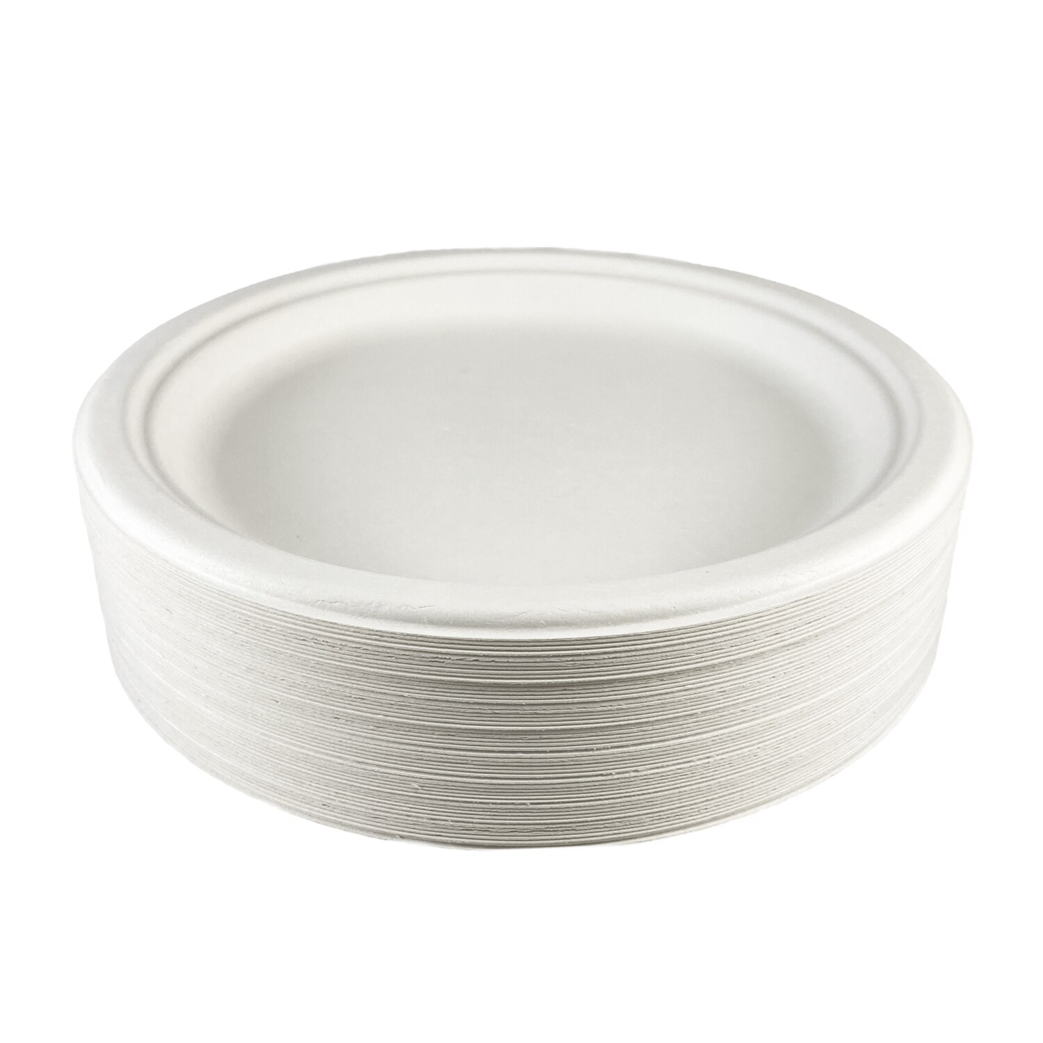 Farfurie rotundă trestie de zahăr 17 cm OEM