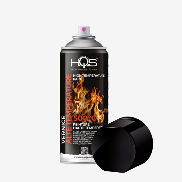 Vopsea Spray HQS HIGH TEMP BLACK
