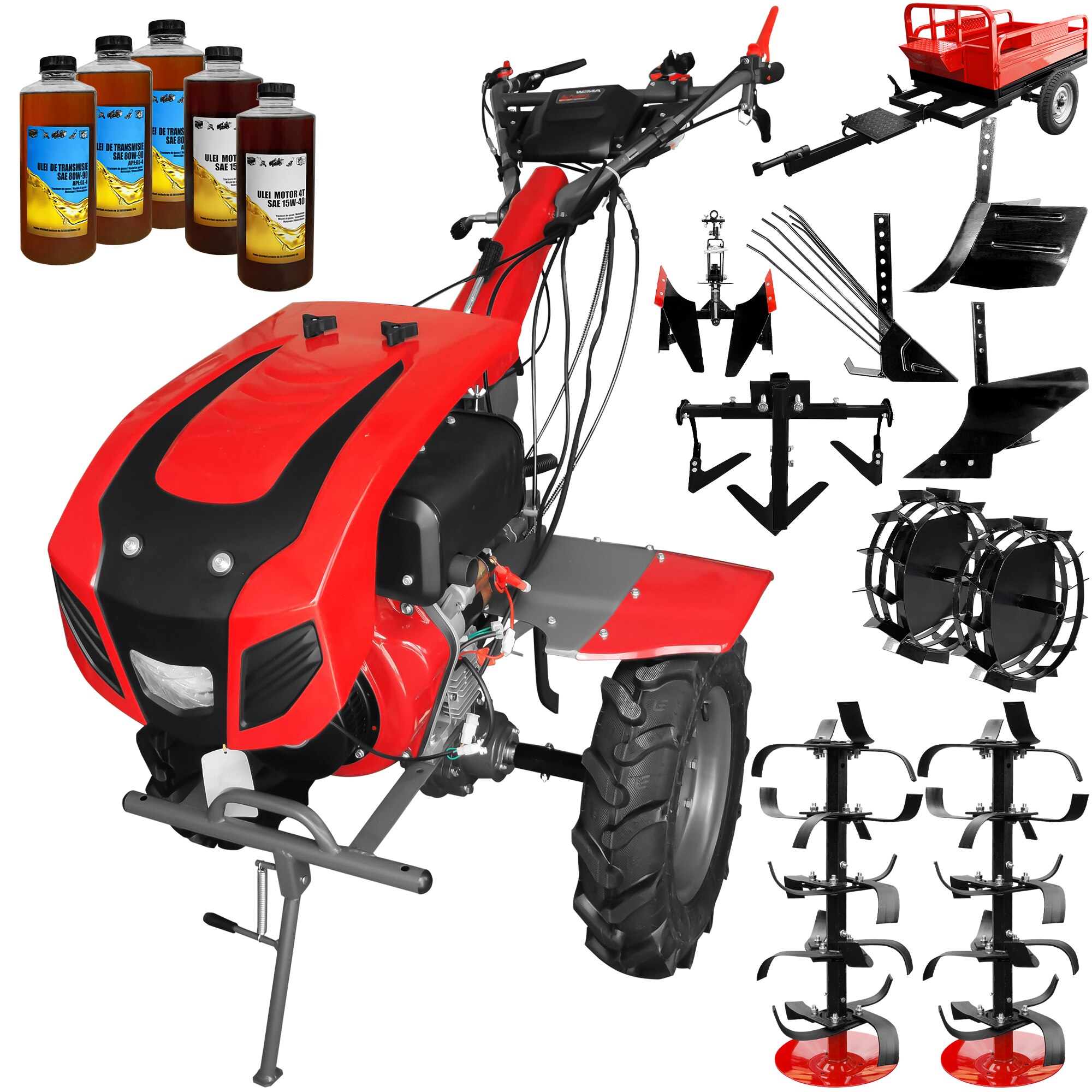 Motocultor Weima WM1100BE-6 cu Accesorii