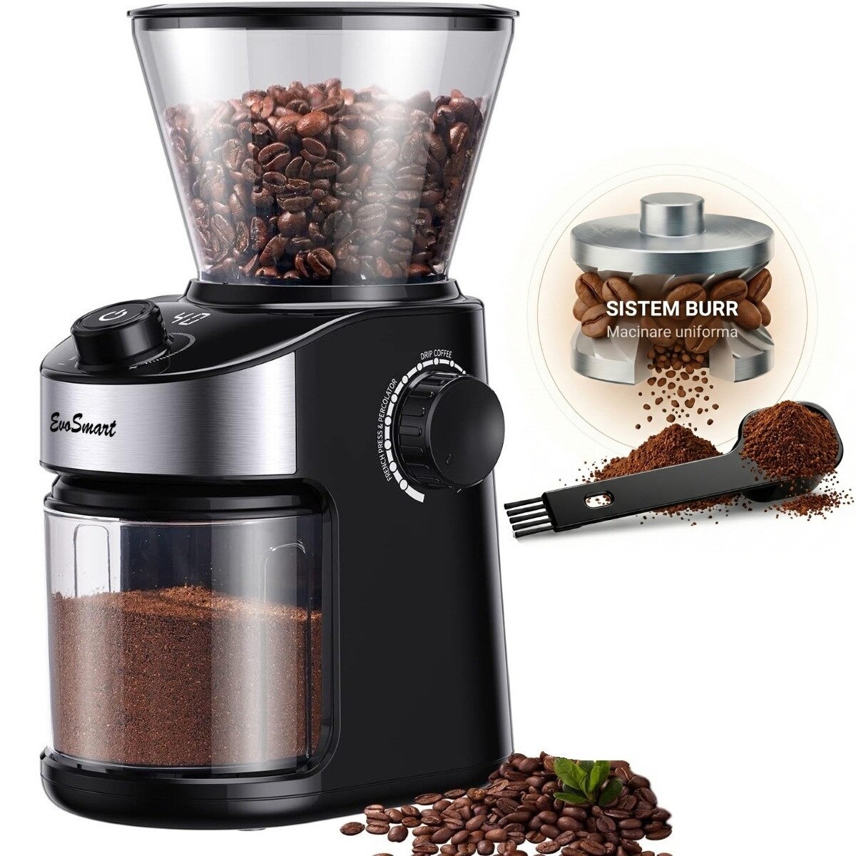 Rasnita de cafea EvoSmart CG836B