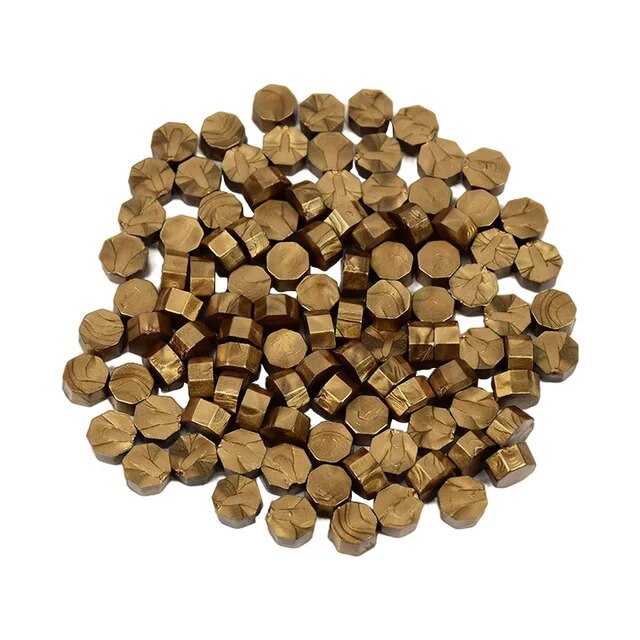 Granule ceară sigiliu bronz OEM 100 buc