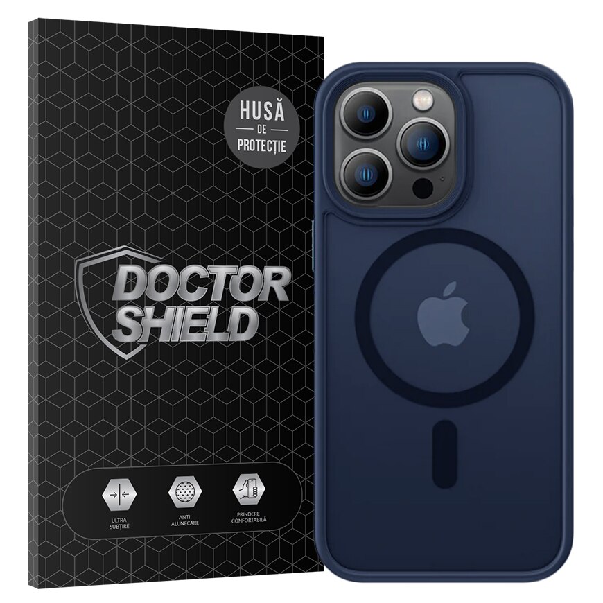 Doctor Shield Fantom MagSafe Albastru