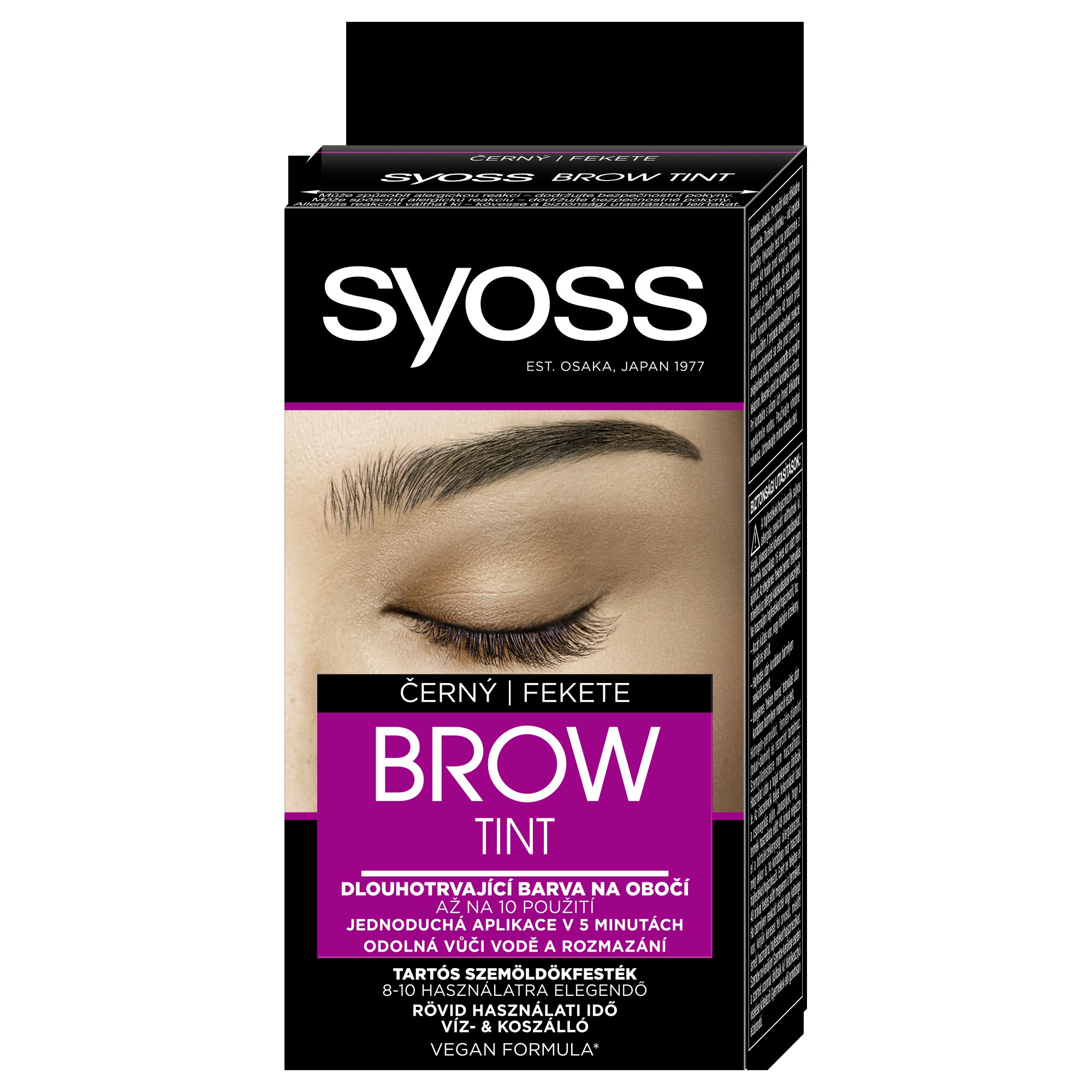 Syoss Brow Tint Negru