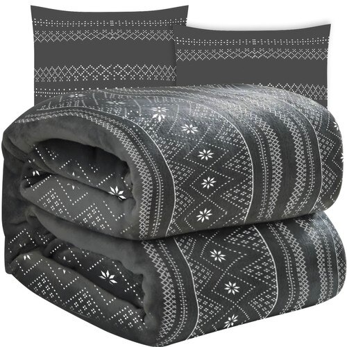 Set Pătură Gri Artemis