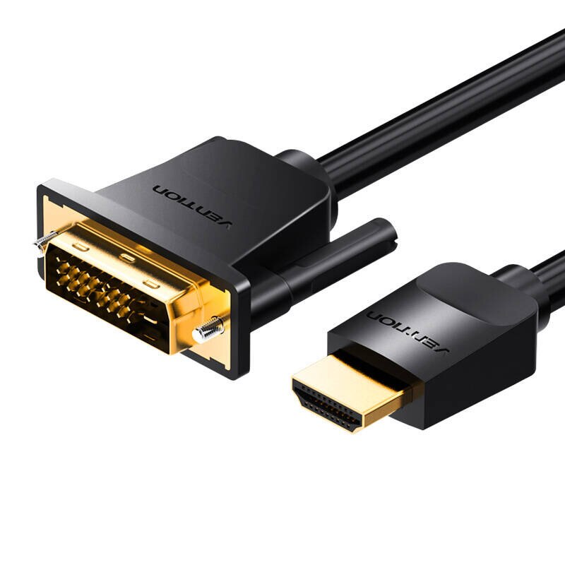 Cablu Bidirectional HDMI la DVI Vention 3m
