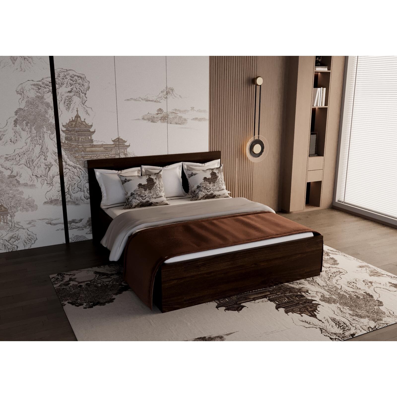 Pat matrimonial 180x200 Wenge