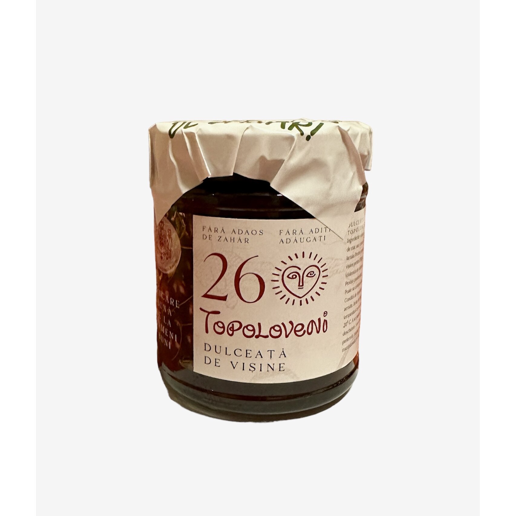 Dulceata de visine Topoloveni 230g