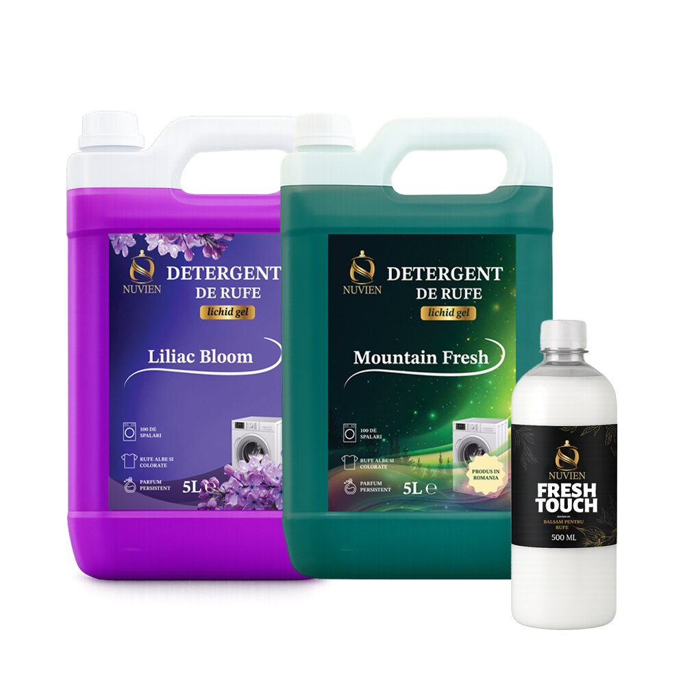 Pachet 10L Nuvien Liliac Bloom & Mountain Fresh