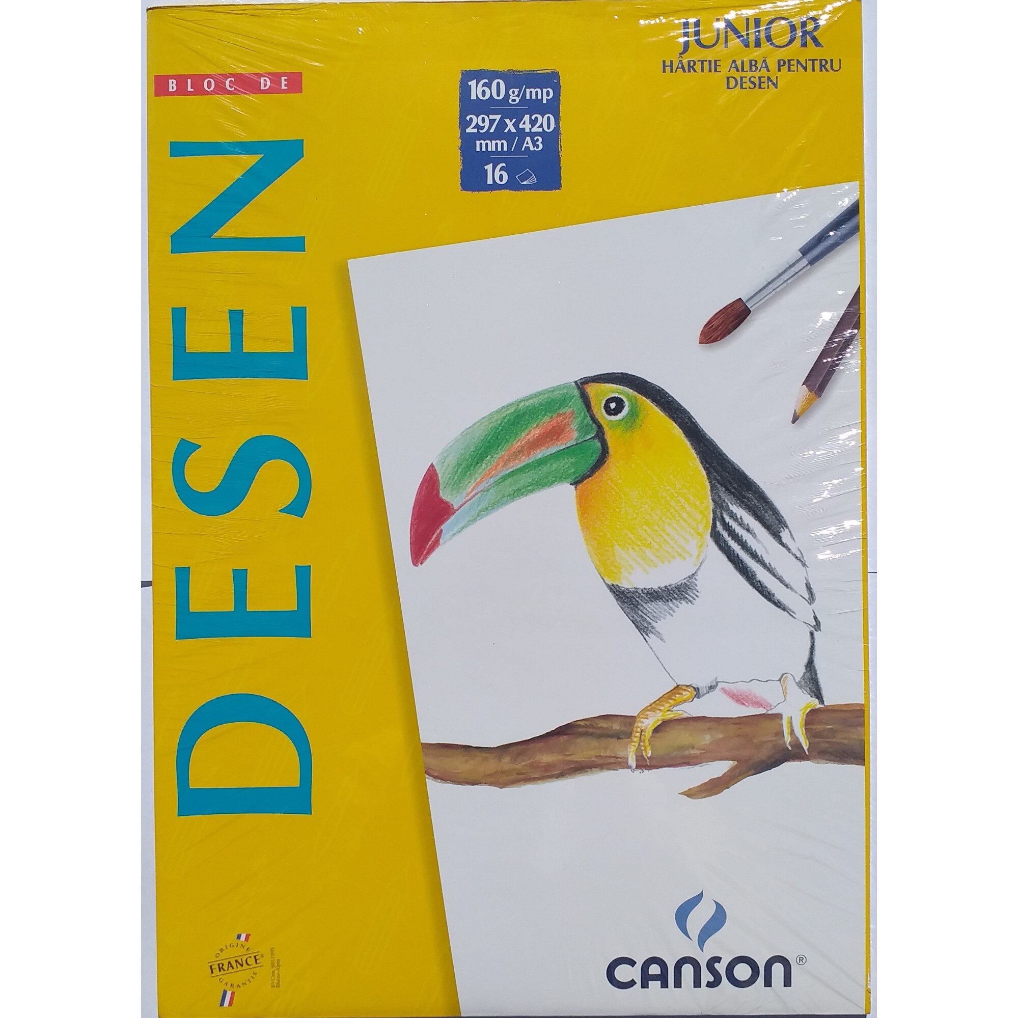 Bloc desen Canson Toucan A3 160g