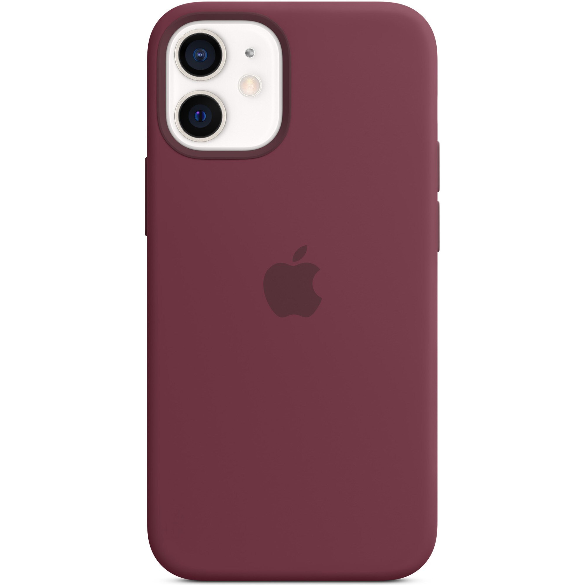 Apple Silicone Case MagSafe Plum