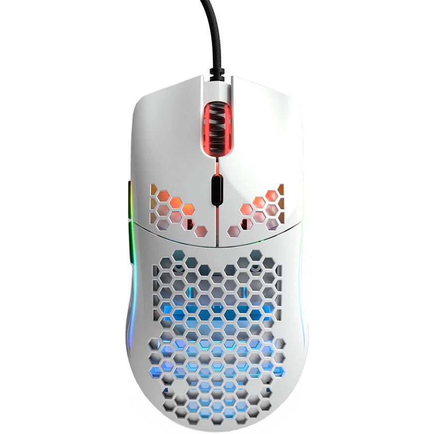 Mouse Glorious Model O Alb Gloss