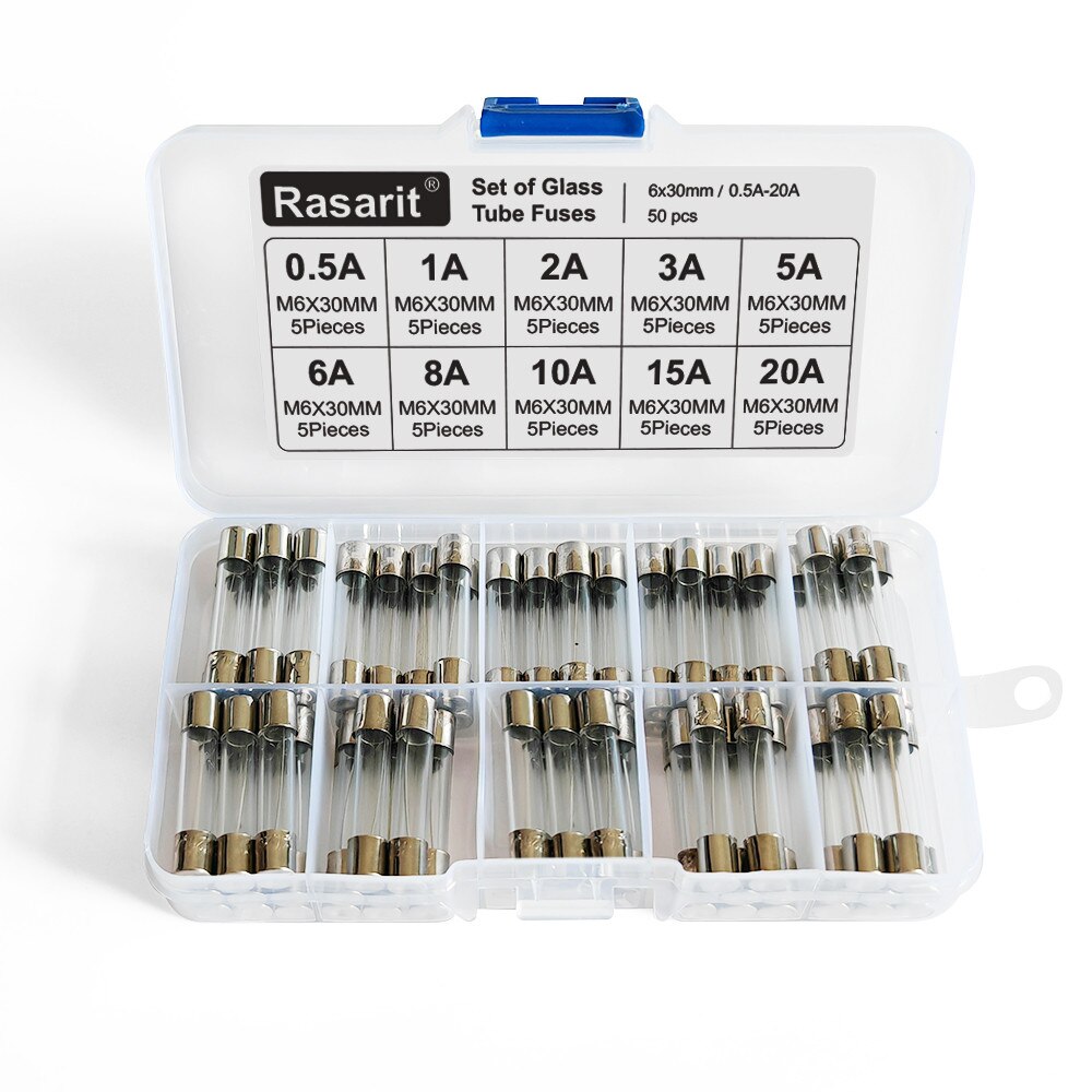Set Sigurante Tubulare 6x30mm 50 buc