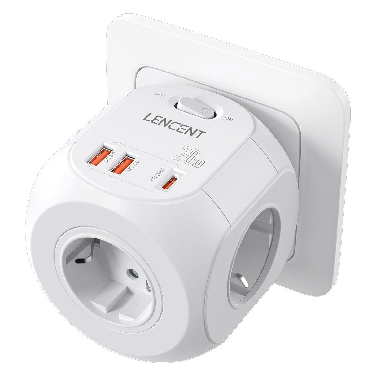 LENCENT Cube 7 în 1 PD 20W