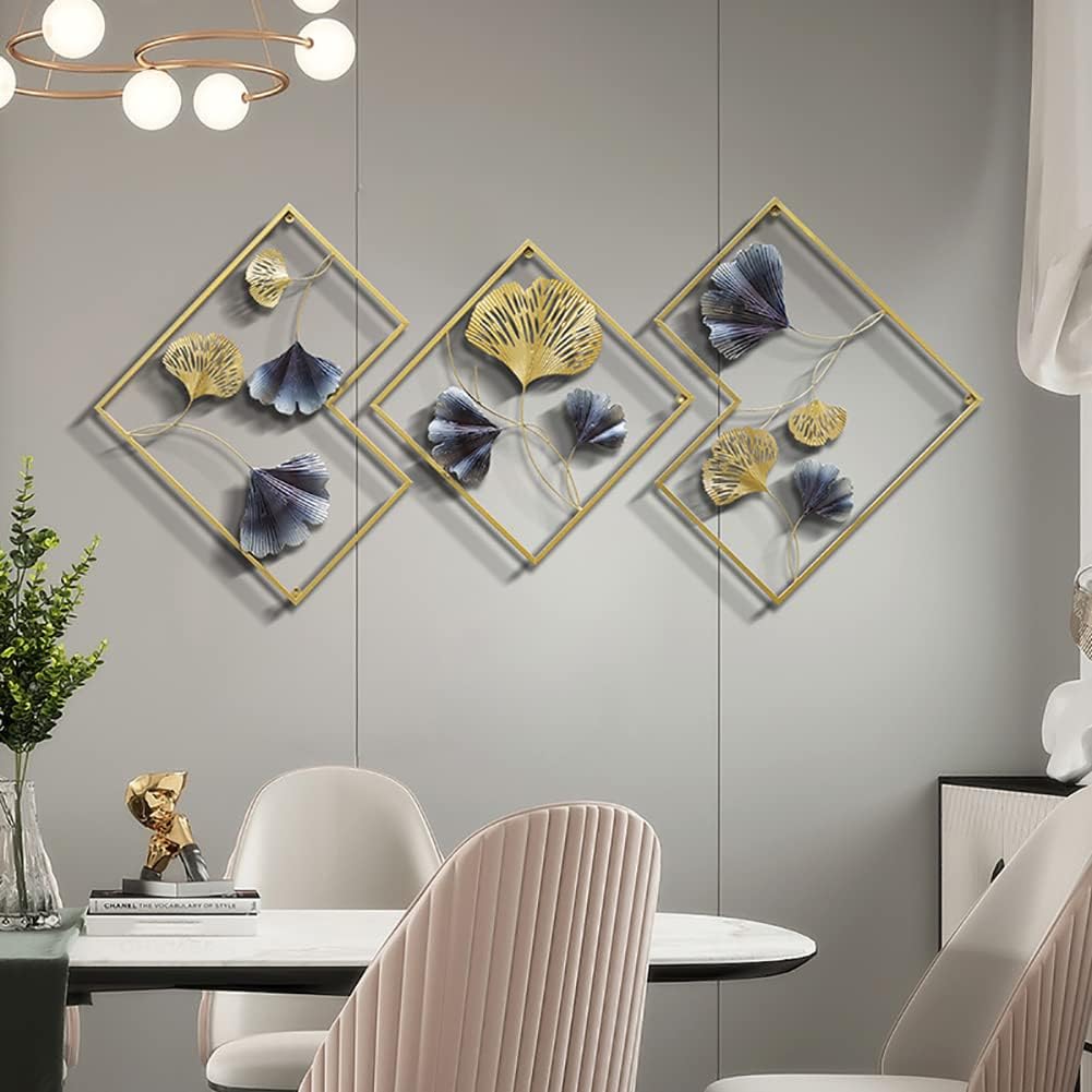 Set 3 Decoratiuni Perete Metalice Kardett