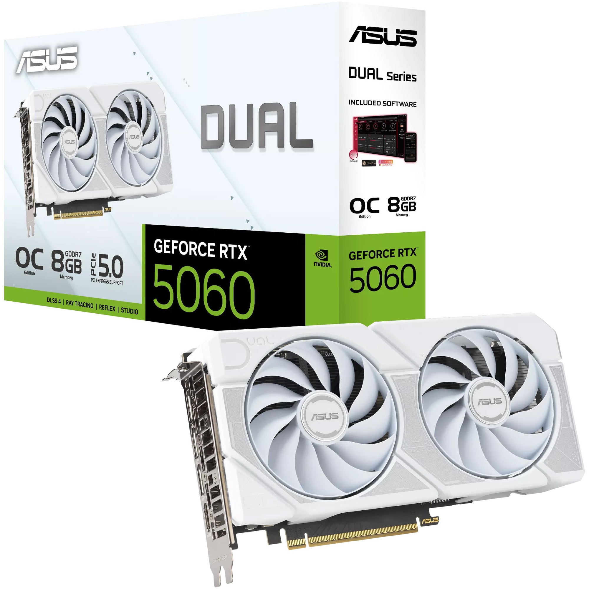ASUS Dual RTX 5060 White OC
