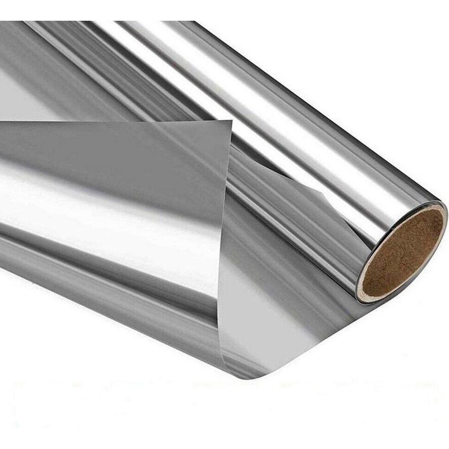Folie Oglindă TopBazar Termopan Argintie 60x300