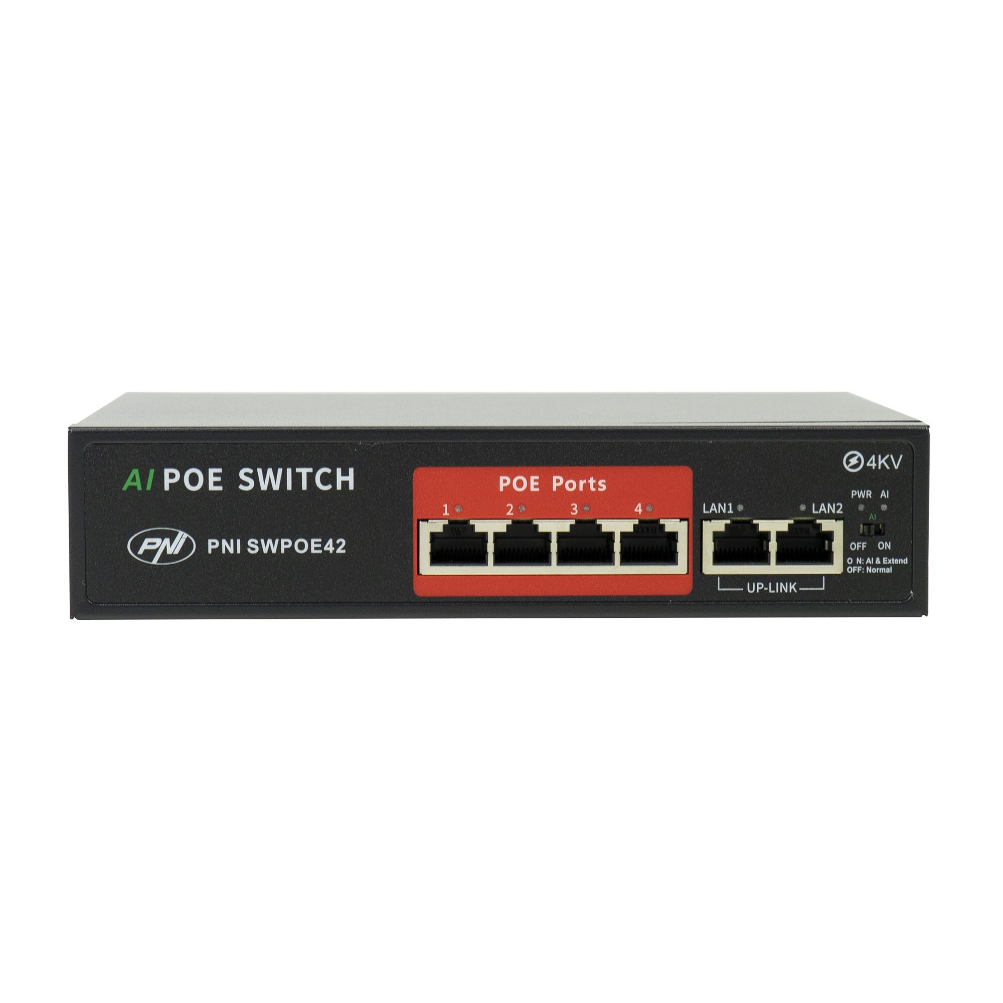 Switch PoE PNI SWPOE42