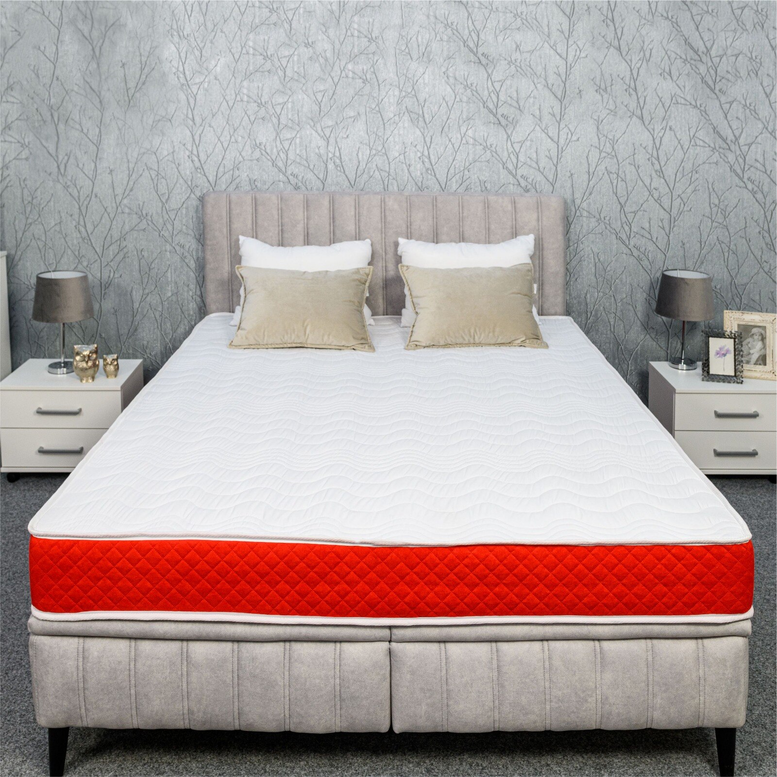 Saltea Best Sleep Diamond Red