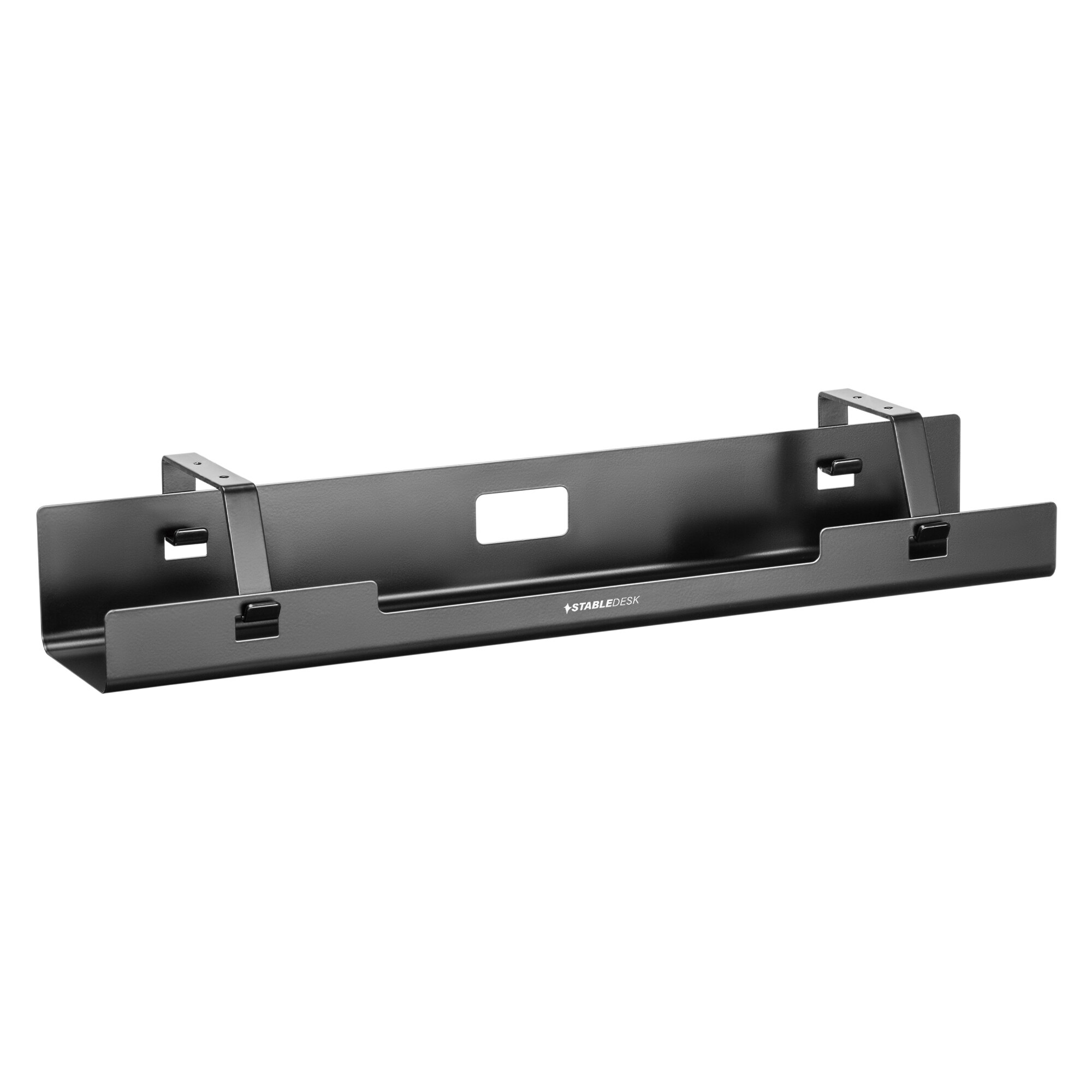 Organizator cabluri StableDesk Negru