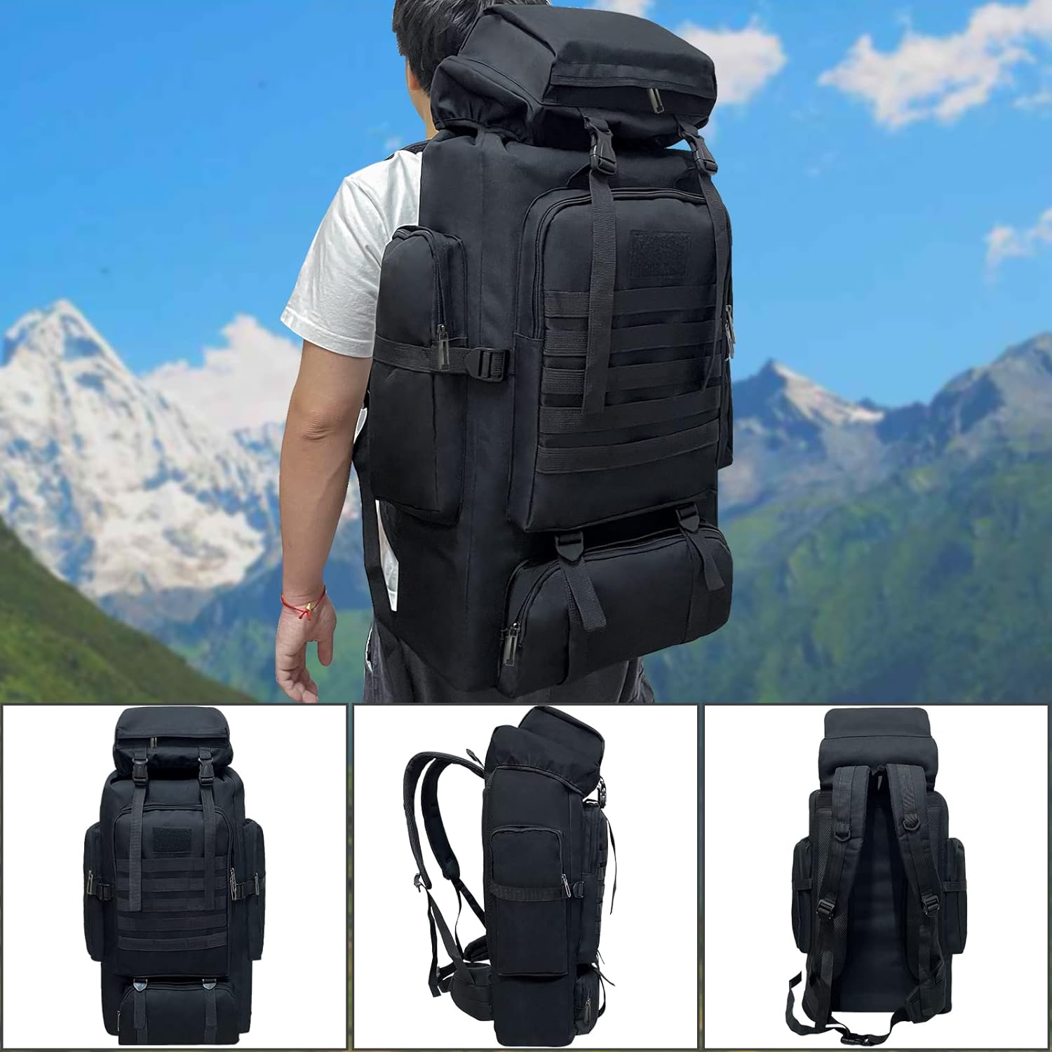 Charmorah 80L Negru