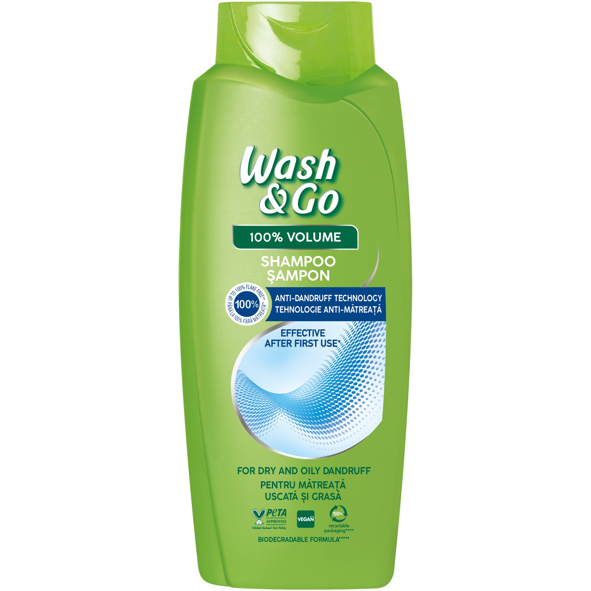 Wash&Go Anti-mătreață