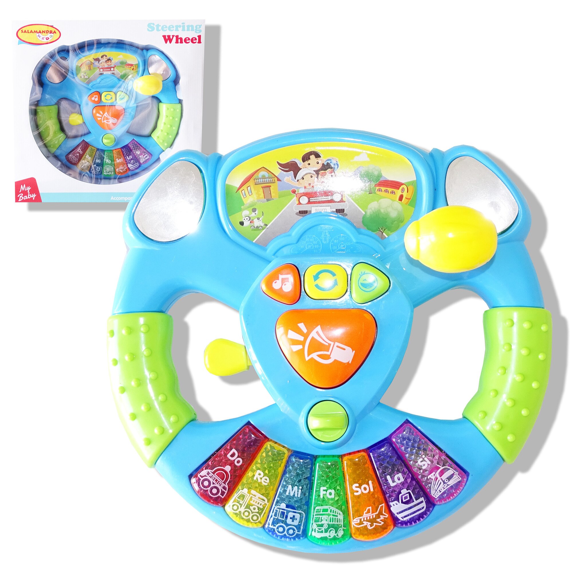 Volan jucarie Salamandra Kids