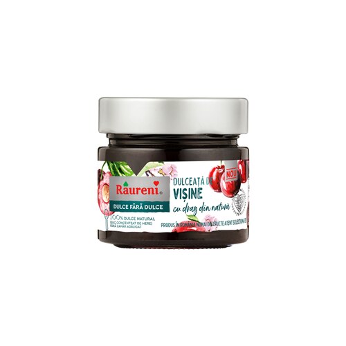 Dulceata Visine fara Zahar Raureni 240g