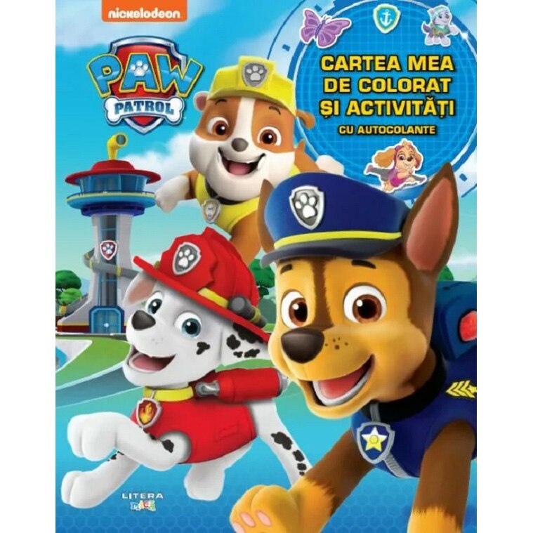 Cartea mea de colorat și activități cu autocolante