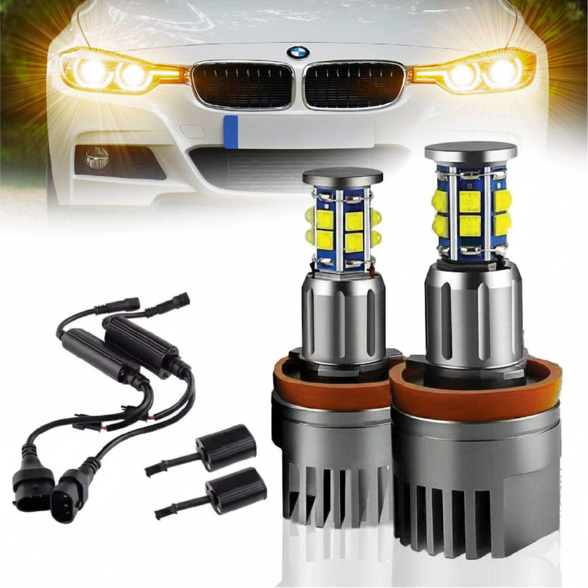 Set LED Marker AutoREY 120W Portocaliu