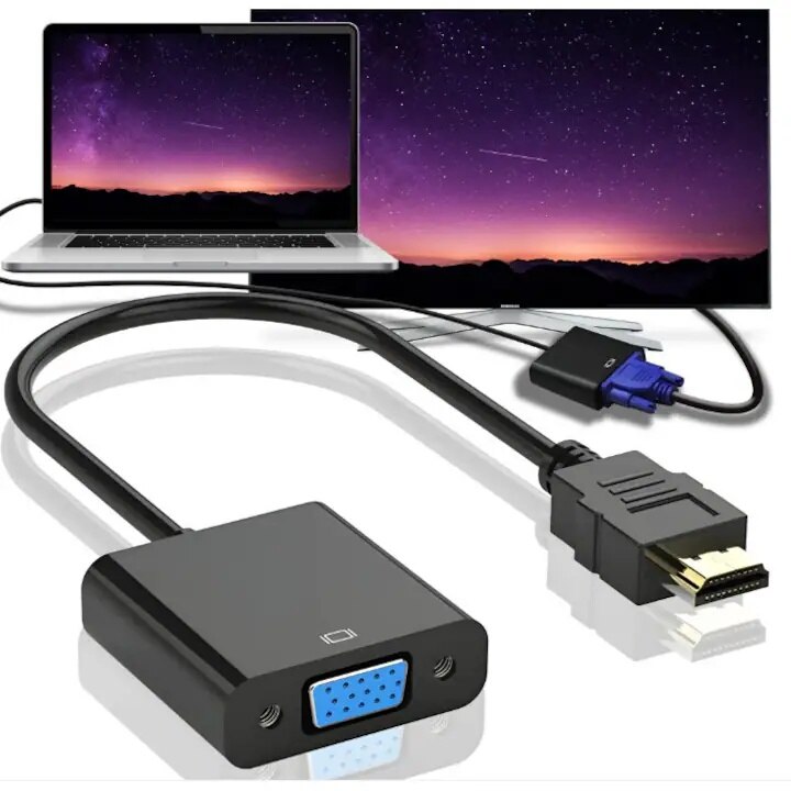 Adaptor HDMI la VGA Excitat