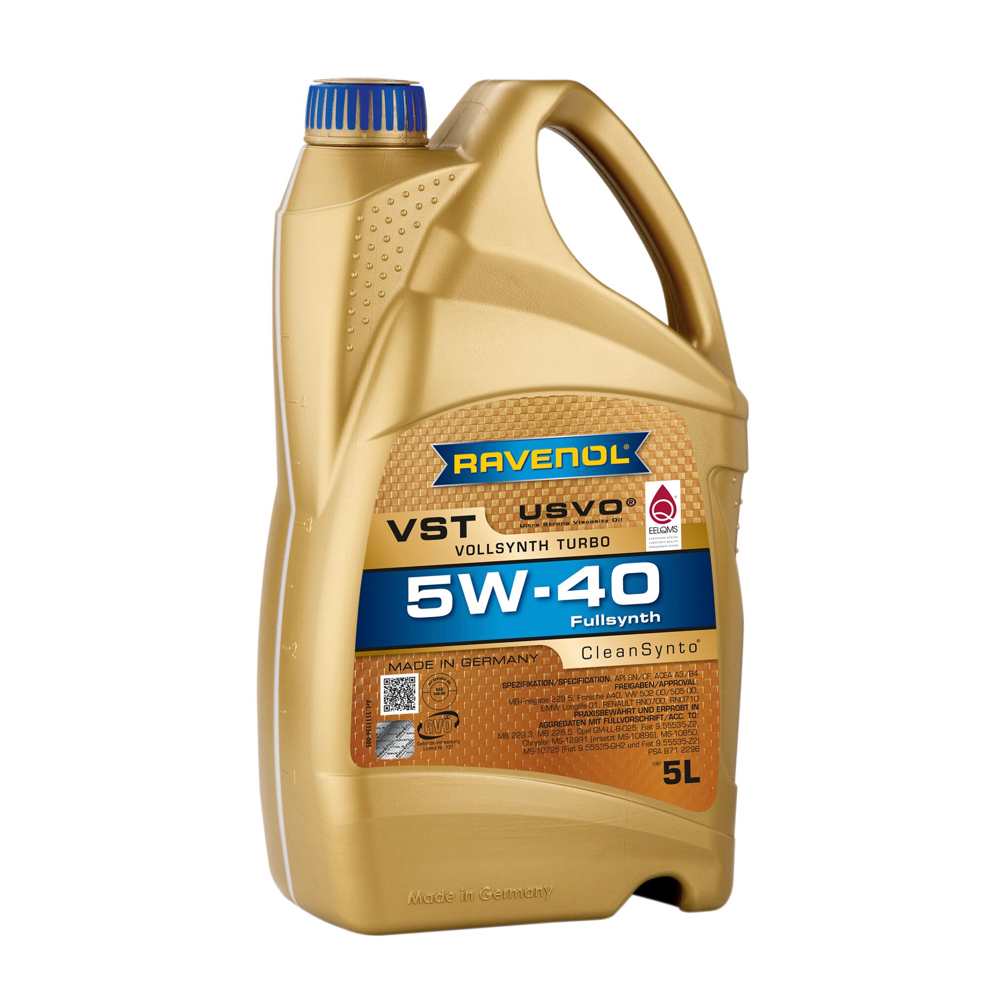 Ulei Ravenol VST USVO 5W40 5L