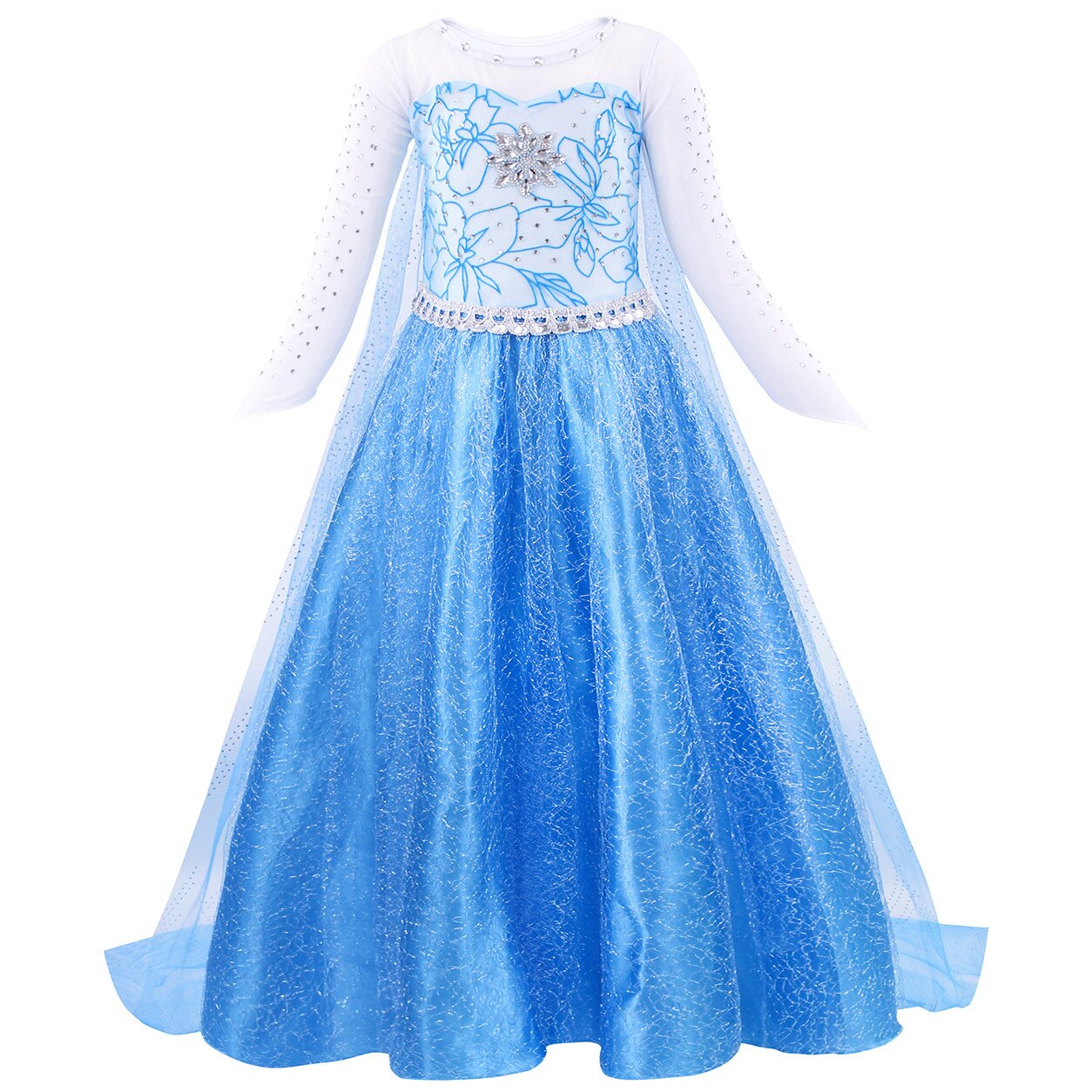 Costum Elsa AmzBarley 3-4 ani 110 cm