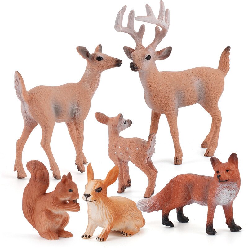 Set figurine animale de padure S.Fine