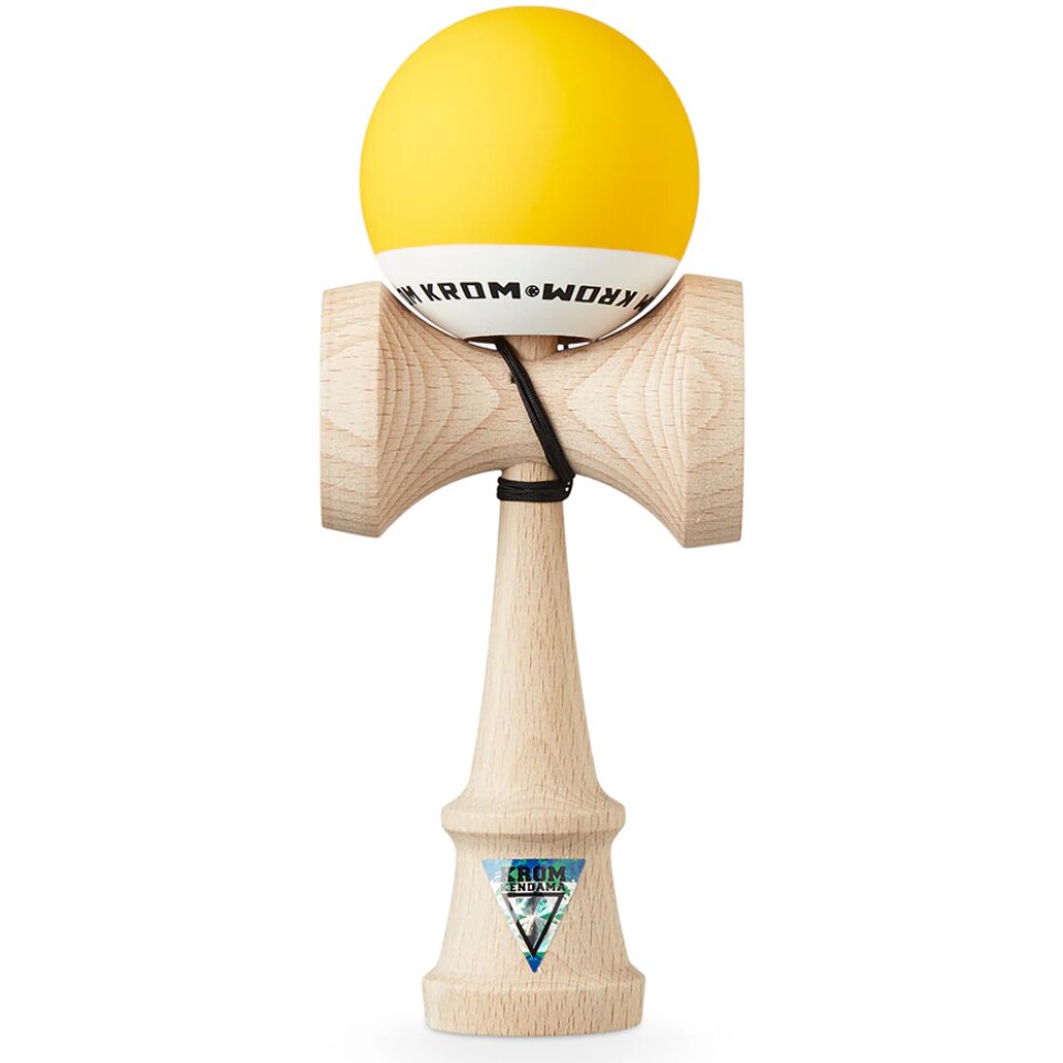 KROM Kendama POP Rubber Yellow