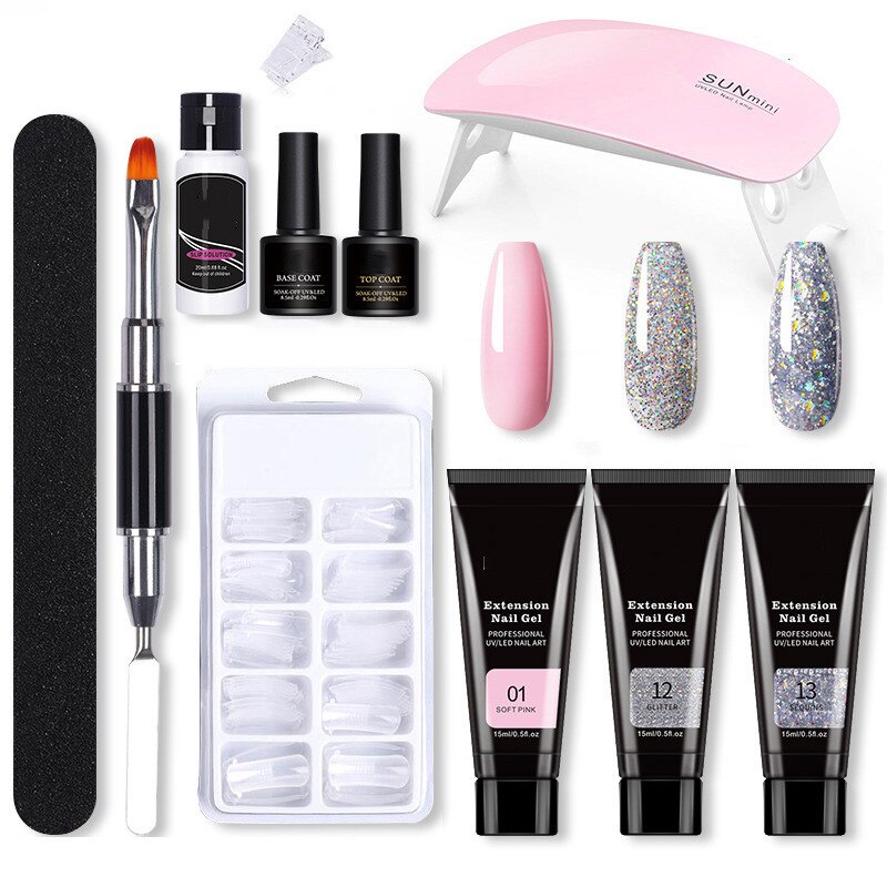 Set Manichiura Gel LXNZUHN 11 piese